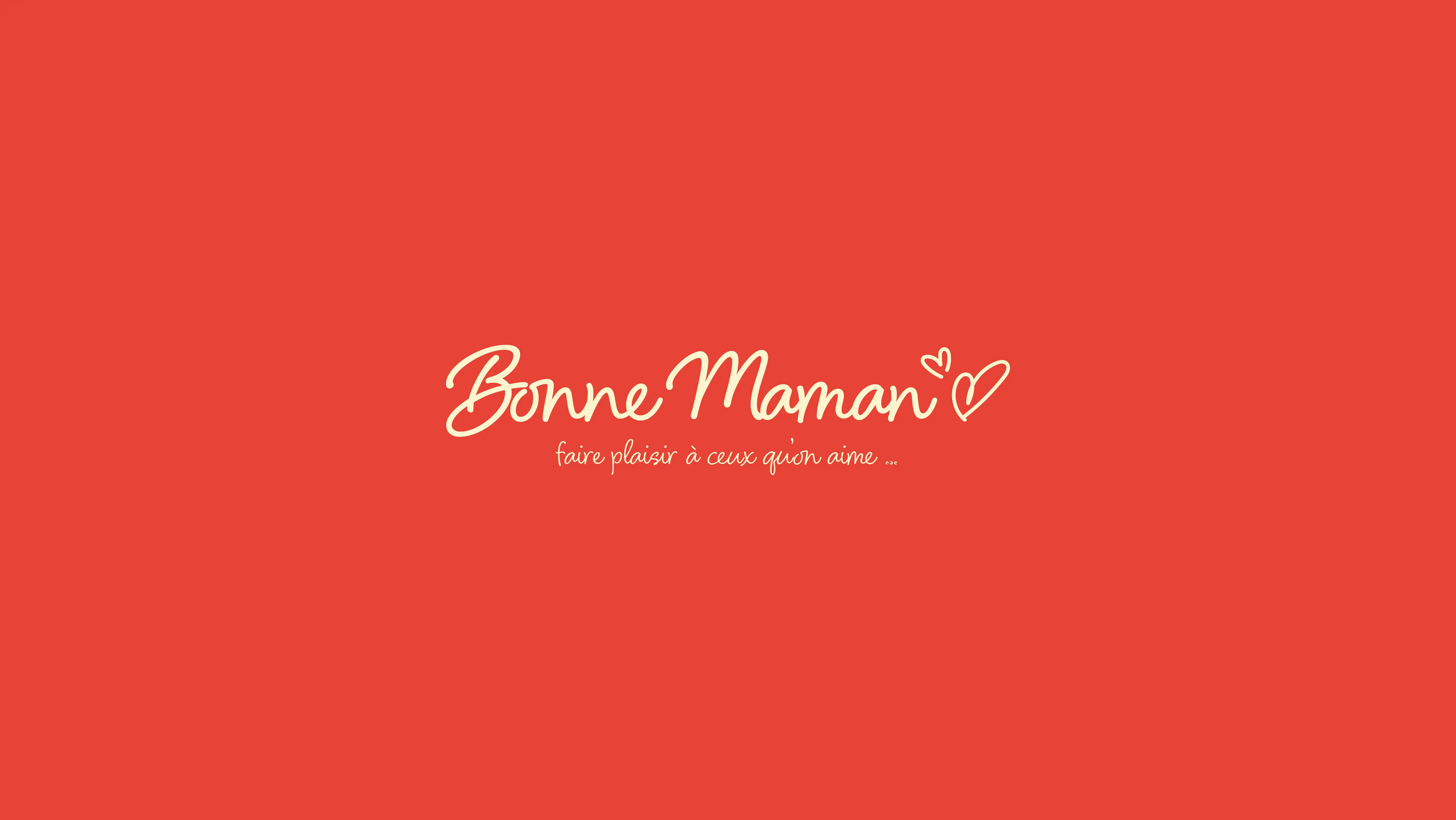 ma refonte du logo bonne maman